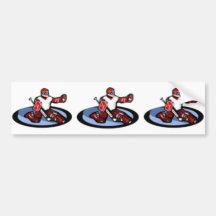 Hockey Goalie Bumper Stickers