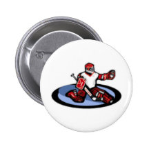 Hockey Goalie Buttons
