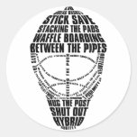 Hockey Goalie Mask Stickers