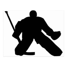 Hockey - Goalie Postcards