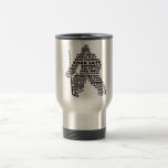 Hockey Goalie Text Art Coffee Mug