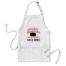 HOCKEY GRANDMA APRONS