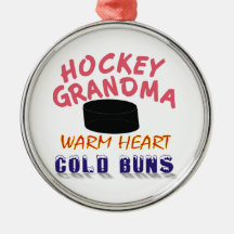 HOCKEY GRANDMA ORNAMENT