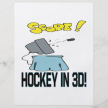 Hockey In 3D Flyers