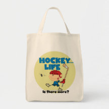 Hockey is There More T-shirts and Gifts Canvas Bag