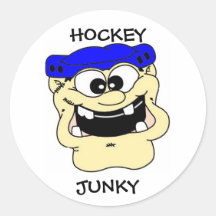 HOCKEY JUNKY STICKER