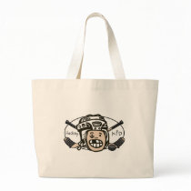 Hockey Kid Canvas Bags