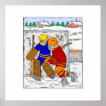 Hockey Kids Poster