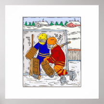 Hockey Kids Poster