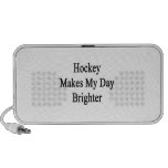 Hockey Makes My Day Brighter Travelling Speaker