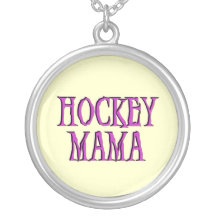 Hockey Mama Hot Pink T-shirts and Gifts Jewelry