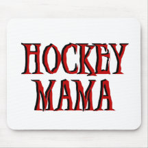 Hockey Mama Red T-shirts and Gifts Mouse Pad