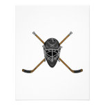 Hockey Mask Logo Custom Announcement