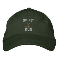 Hockey Mom Embroidered Hat