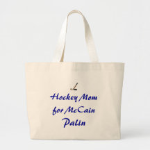 Hockey Mom for Palin Tote Bag