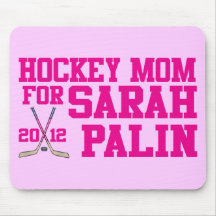 Hockey Mom for SARAH PALIN 2012 Mousepads