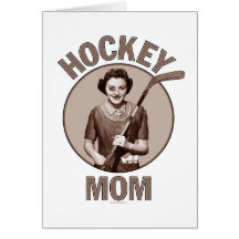 Hockey Mom greeting and notecards