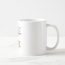 hockey mom joke coffee mug
