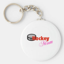 Hockey Mom Keychain
