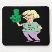 Hockey Mom Mousepads