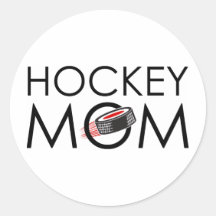 Hockey Mom Stickers