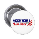 Hockey Moms for Obama Biden Pin