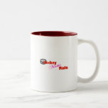 Hockey Moms Rule Coffee Mug