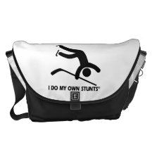 Hockey My Own Stunts Courier Bags