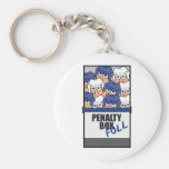 Hockey Penalty Box Full Keychain