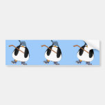 Hockey Penguin Bumper Stickers