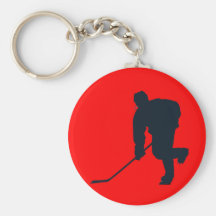 Hockey_Player[1] Key Chains