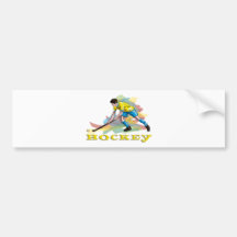 Hockey player auto aufkleber