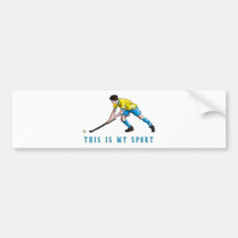 hockey player autosticker