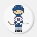 Hockey Player Magnet