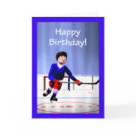 Hockey Player Overtime Birthday