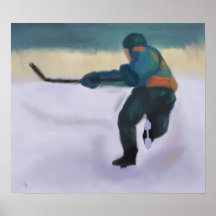 Hockey Player, Poster