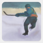Hockey Player, Stickers