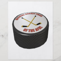 Hockey Puck Full Color Flyer