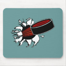 Hockey Puck Mousepad