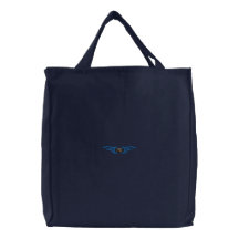 Hockey Puck Tribal Canvas Bags