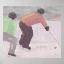 Hockey Race, Poster