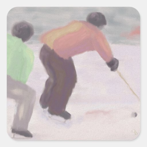 Hockey Race, Stickers