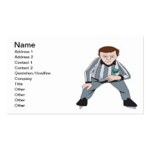 Hockey Referee Business Card Templates