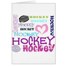 Hockey Repeating Card