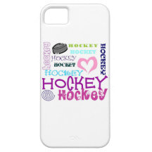 Hockey Repeating iPhone 5 Covers