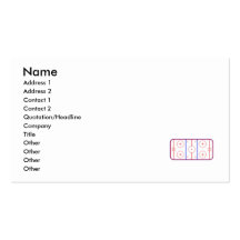 Hockey Rink Business Card Templates