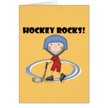 Hockey Rocks T-shirts and Gifts Card