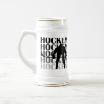 Hockey Silhouette T-shirts and Gifts Mugs