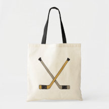 Hockey Sticks Canvas Bags
