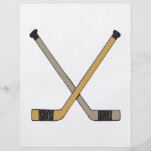 Hockey Sticks Custom Flyer